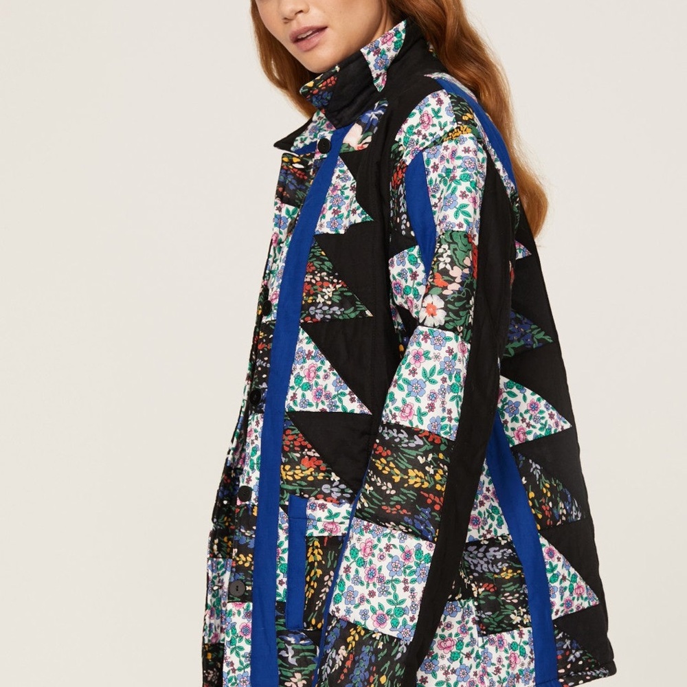 Banjanan Goldfinch Patchwork Jacket Size L - Picture 8 of 9